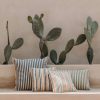 Deco & Linge De Maison Jamini | Housse De Coussin Carree Multi Stripe Bronze