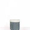 Deco & Linge De Maison Jamini | Cache-Pot Raye Stripe Bronze