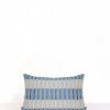Deco & Linge De Maison Jamini | Housse De Coussin Rectangulaire Asom Bleu