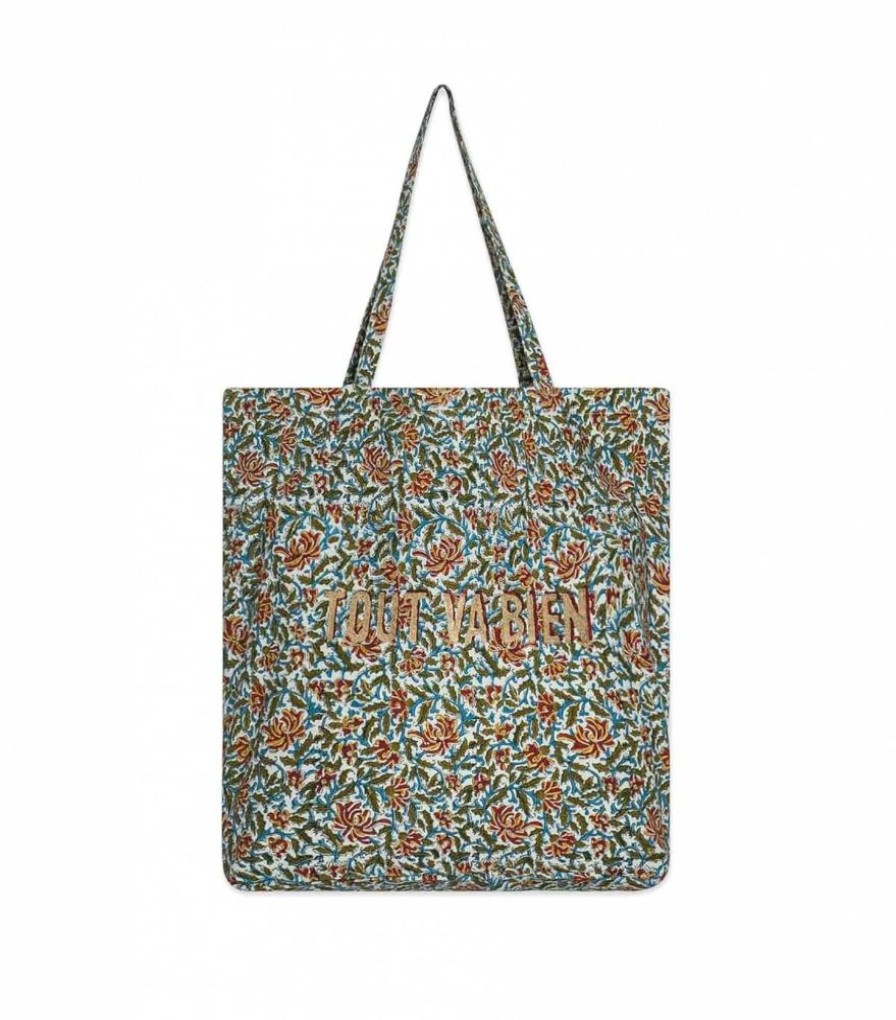 Sacs & Pochettes Jamini | Sac En Coton Tvb Reema Olive