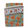 Linge De Table Jamini | Nappe Ronde Jaipur Olive